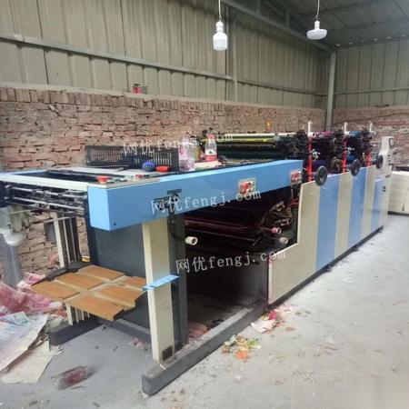 河南商丘印刷设备整厂转让 全自动四开3+1胶印机，助力快速投产